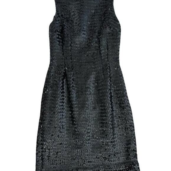 Vintage 1960s Black Sequin Cocktail Dress – Parade New York - Picture 7 of 10